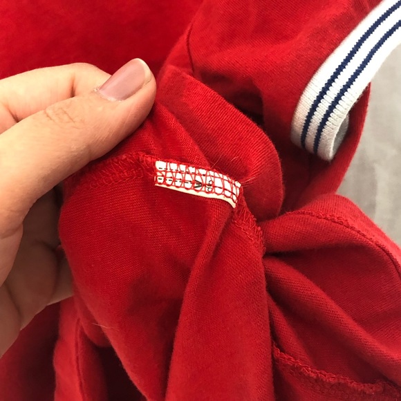 Classic” logo print  Red Top - Picture 5 of 6